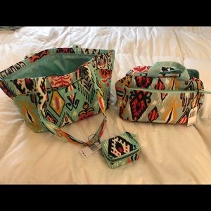 Vera Bradley bag set